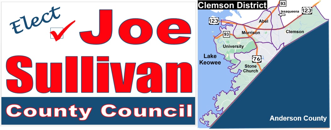Joe Sullivan for Pickens County Council
